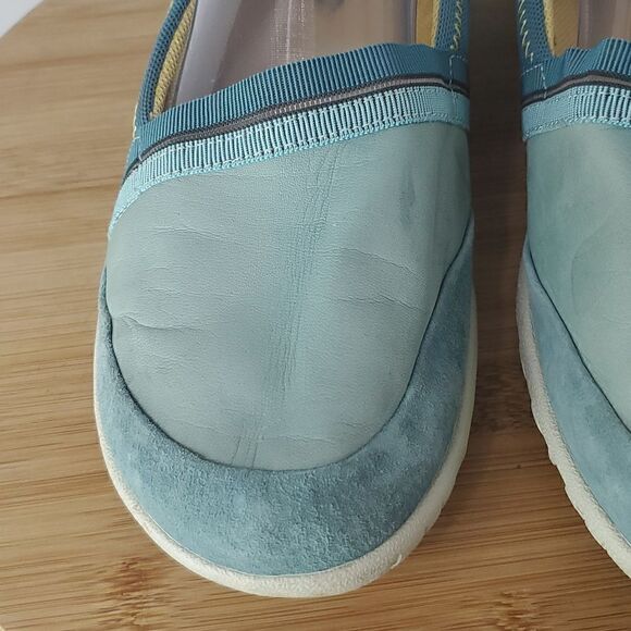 Merrell Enlighten Vex Britney Blue Turquoise Flats Mary Janes Women's 10 - Picture 3 of 11
